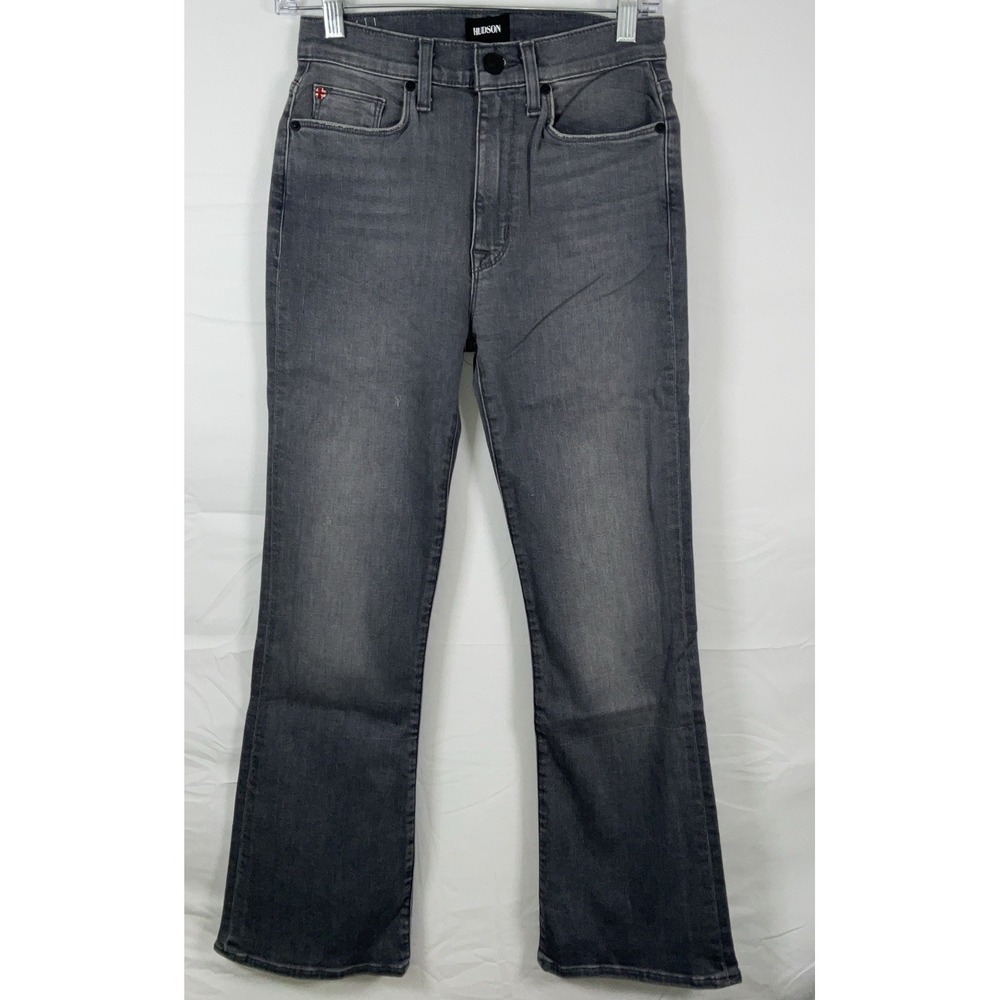 NWT Women's Hudson Jeans Blair High Rise Bootcut Crop Victorious Gray‎ 26 X 27